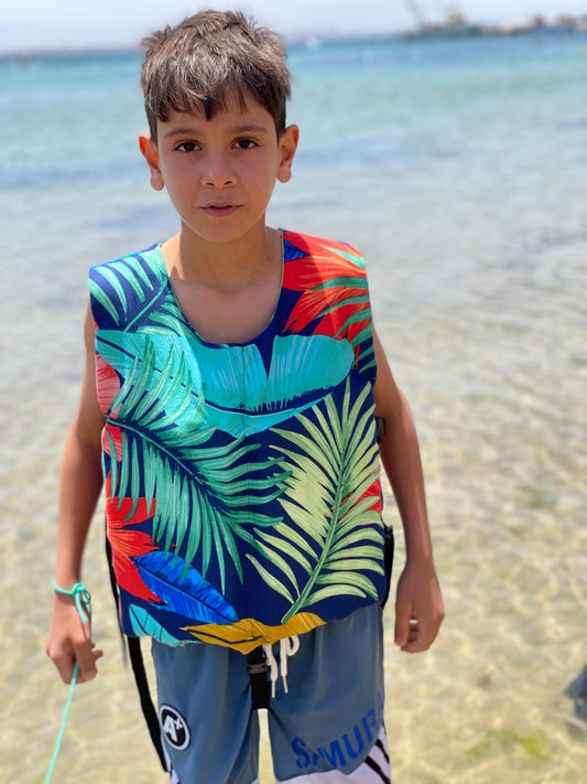 gilet de sauvetage vert